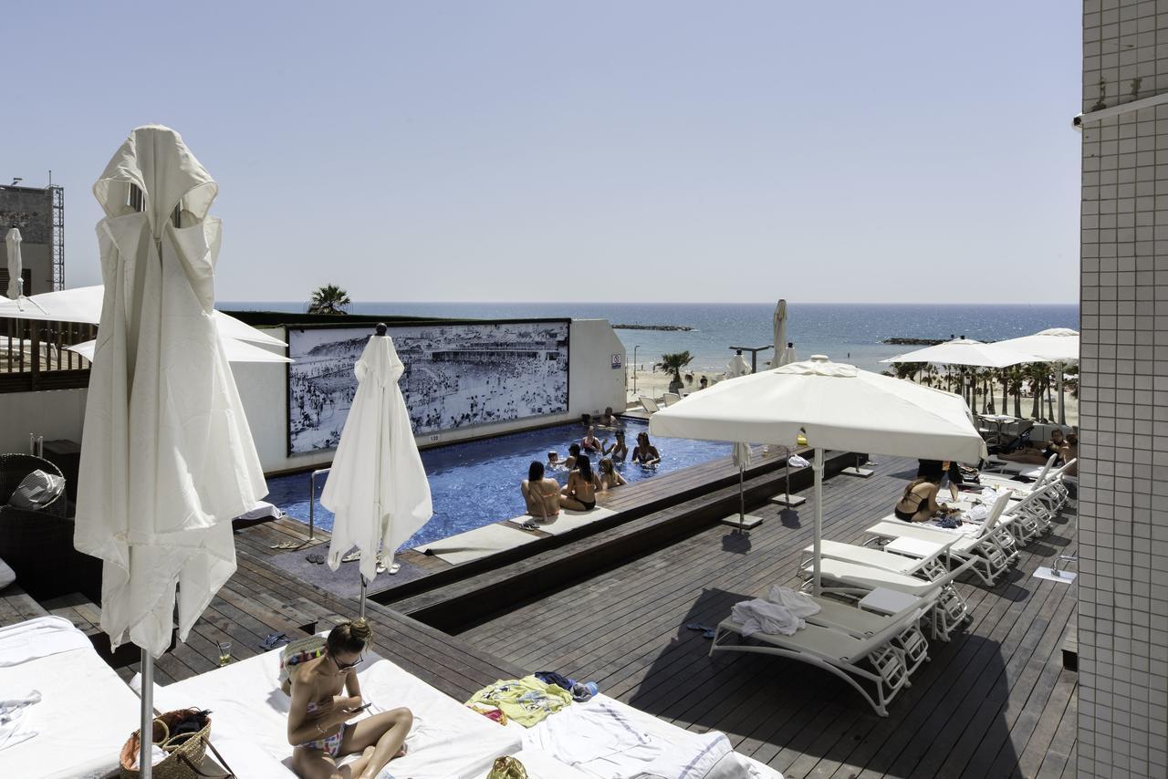 Excellent Beachfront Apt W/ Pool Access By Sea N' Rent テル・アビブ エクステリア 写真