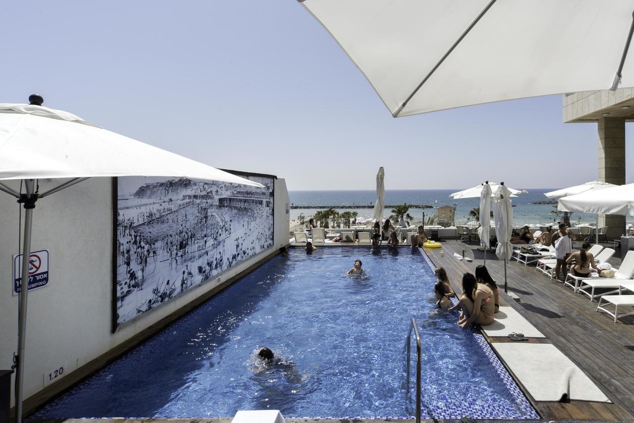 Excellent Beachfront Apt W/ Pool Access By Sea N' Rent テル・アビブ エクステリア 写真